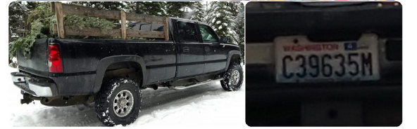 missing man's truck